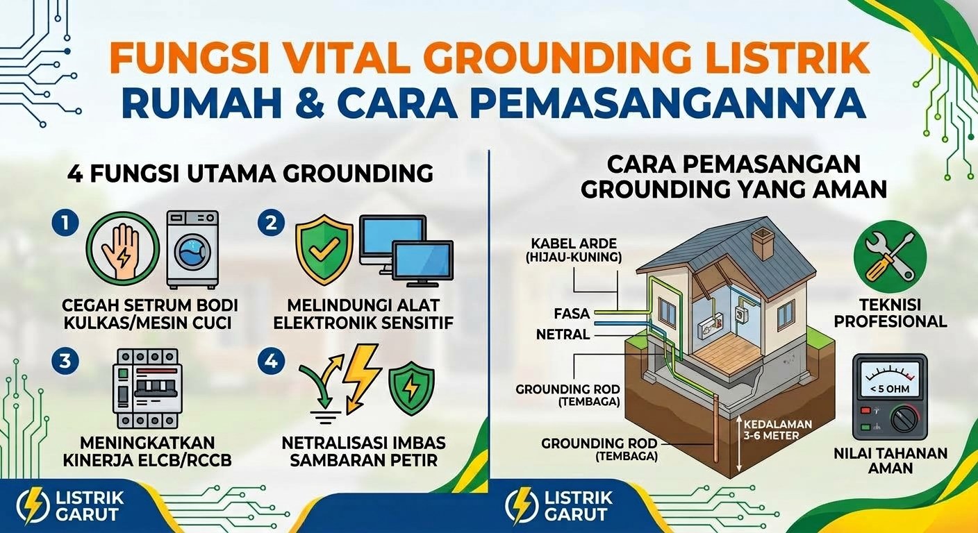 Fungsi Grounding Arde Rumah